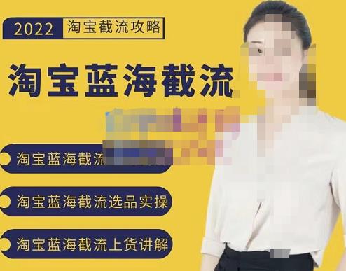 2022淘宝蓝海截流攻略，淘宝蓝海截流选品上货实操讲解69网创吧-网创项目资源站-副业项目-创业项目-搞钱项目69网创吧
