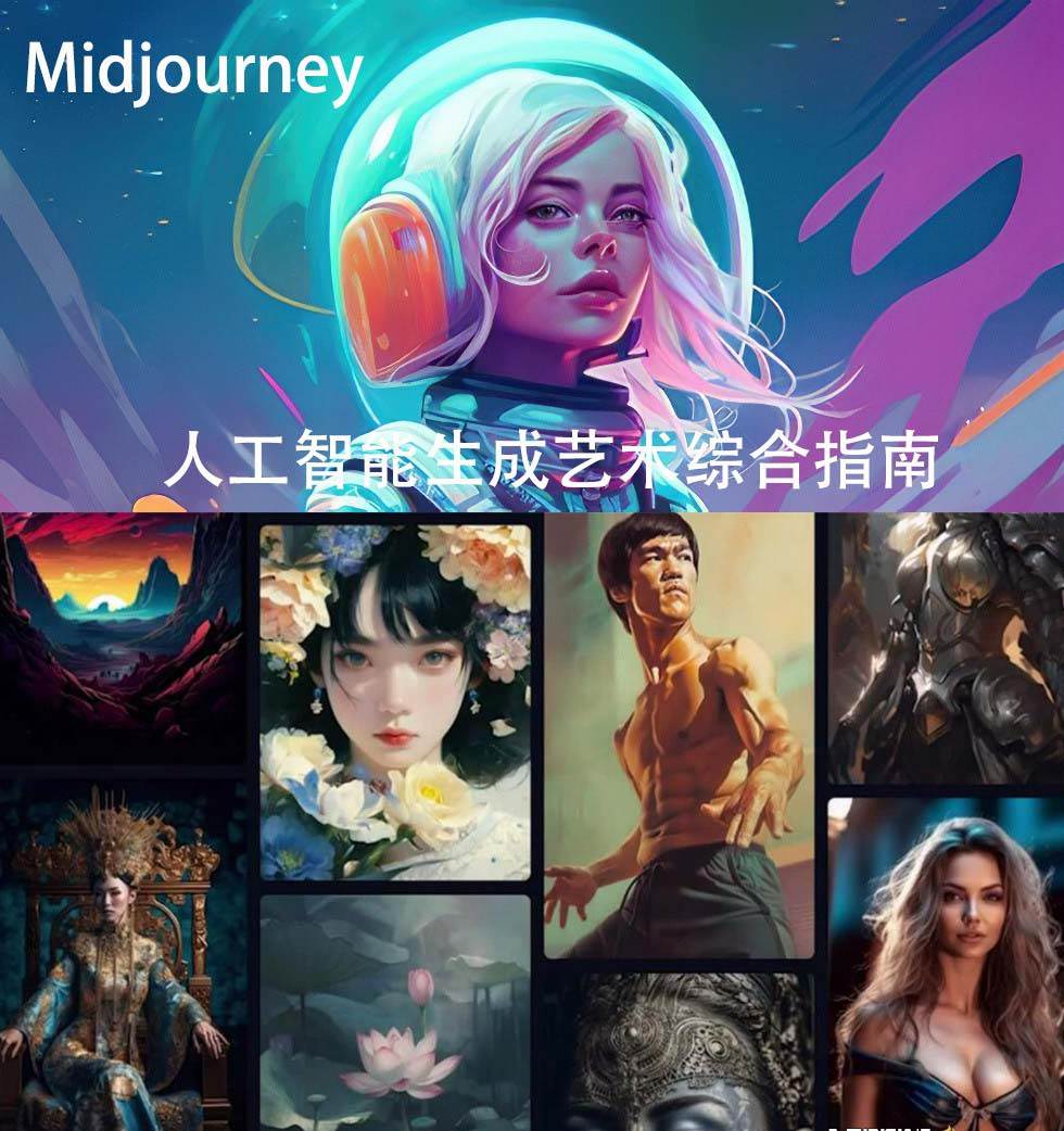 Midjourney及ChatGPT 4人工智能生成艺术图像综合指南-9节课-中英字幕69网创吧-网创项目资源站-副业项目-创业项目-搞钱项目69网创吧