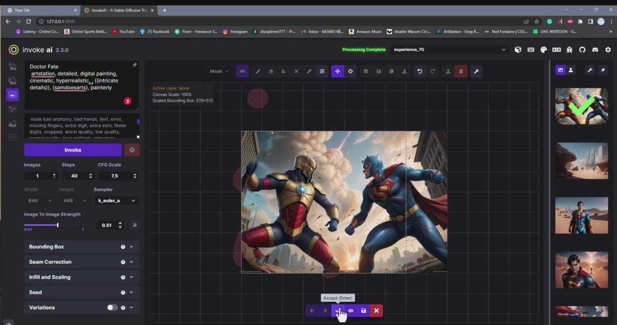Invoke AI 绘画教程-零基础创作可以销售的完美插图-49节-中英字幕69网创吧-网创项目资源站-副业项目-创业项目-搞钱项目69网创吧